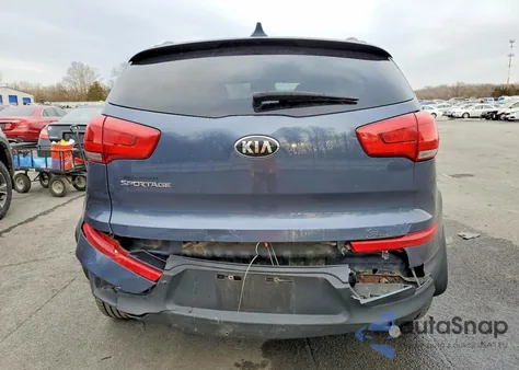 2015 Kia Sportage Lx из США, поврежденный, VIN KNDPBCAC6F7716727